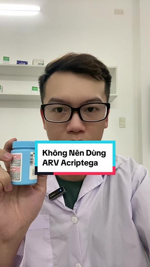 Hướng dẫn sử dụng Acriptega hiệu quả cho người nhiễm HIV