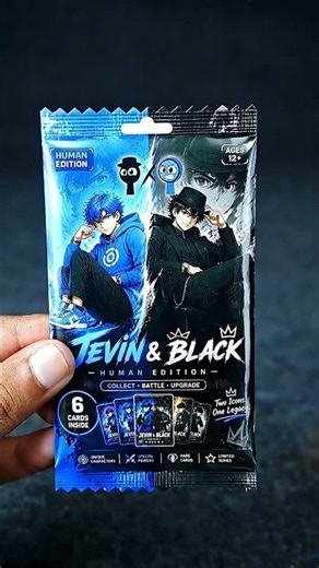 Jevin & Black Human Edition My Sprunki OC DIY Custom TCG Game Cards #diy