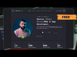 Create a Portfolio Website in 5 Minutes | Step-by-Step Tutorial for Beginners