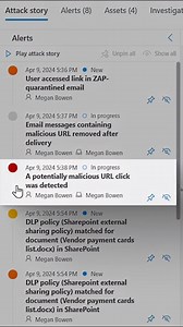 Analyze DLP alerts with integrated signals from Microsoft Purview....