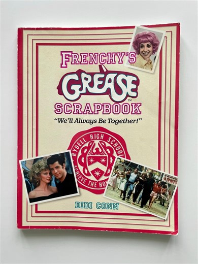 Frenchy’s Grease Scrapbook by Didi Conn 1998 Paperback - Etsy