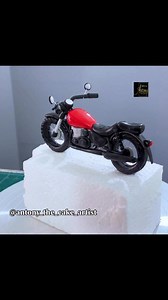 31K views · 652 reactions | Handmade fondant bike . . . #bike #motorcycle #fbreels #reelsforyou | Antony Bidesh | Facebook