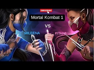 Mortal Kombat 1 – Mileena vs Kitana (Full Fight + Fatality)