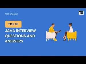 “10 Java Interview Questions & Answers (Easy & Important!) 2026” | Tech Snaackz | #java