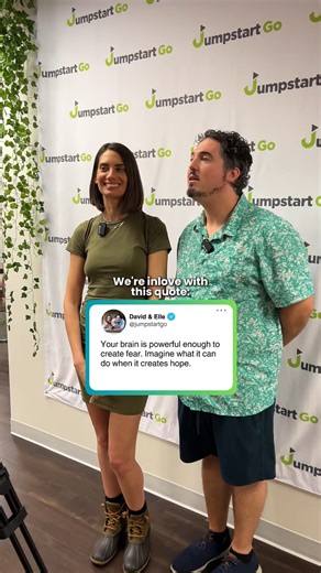 The same mind that builds fear is capable of building hope. Train it. | Jumpstart Go - Insurance Agent Marketing Resources & Tools