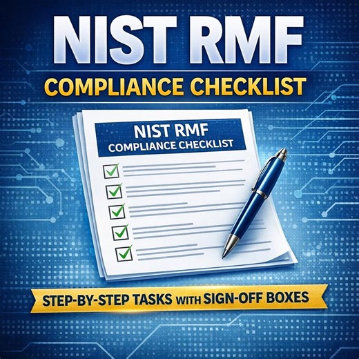 NIST RMF Compliance Checklist | ATO Package Helper (digital Download) - Etsy