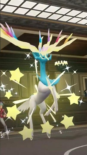 ✨🦌 Shiny Xerneas Finally in Pokémon Legends ZA! #legendsza #shinyhunting #shinypokemon #pokemon