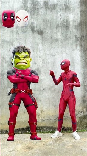 Deadpool VS Kissy Missy Wrong Heads #short #funny