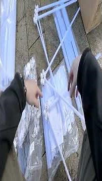 Watch My Garden Dome Lift Up! Easy Assembly Tips!