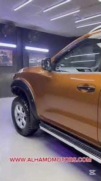 Nissan Navara 2016 Model Diesel 2.3L Right Hand Drive Orange Color Automatic 4WD Sunroof Leather