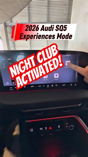 Audi SQ5 sound experience is INSANE #audi #luxury