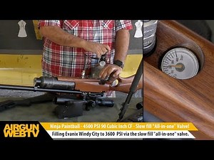Ninja’s New Slow Fill All-in-one Valve 4500 PSI PCP Fill System - Available at Airgun Pro Shop.