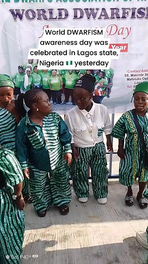 World DWARFISM awareness day was celebrated in Lagos state, Nigeria 🇳🇬 yesterday | Lábí