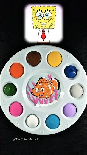 Sprunki OC Color Mixing 👀 Nemo | Finding Nemo 🐠 #sprunki #nemo #findingnemo #colormixing