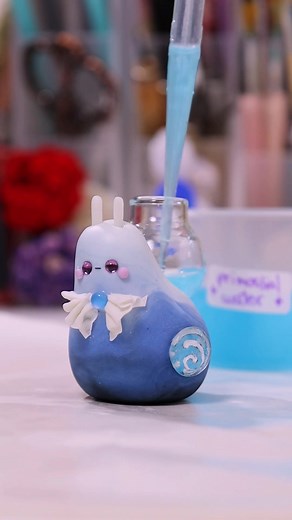 Create Neuvillette Fan Art with Clay in this Bath Time Art Tutorial! 🐌