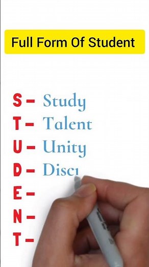 Full Form of Student | full meaning student | #shorts