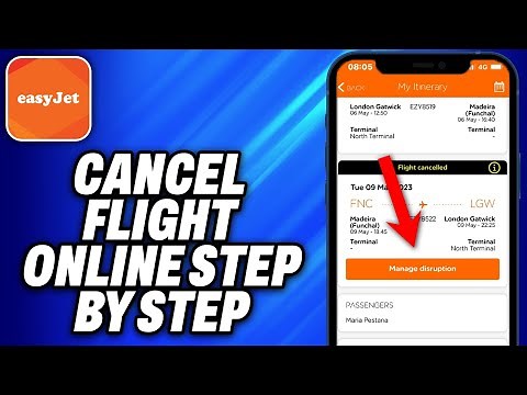 How To Cancel Easyjet Flight Online Step By Step - Easy Fix