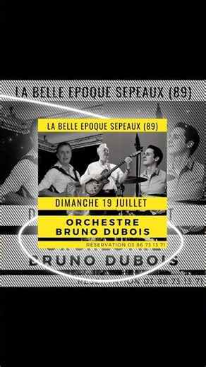 🎶 Quel plaisir de vous retrouver ce dimanche à La Belle Époque à Sépeaux ! #accordeon