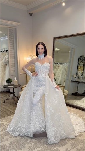 Assembling the Wedding Dress Yana by Zuhair Murad
