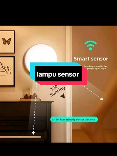 Human Body Intelligent Sensor Night Light