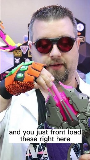 Nerf LMTD Halo Needler Blaster Lights and Looks Totally Amazing!