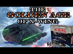 The Golden Age of X-Wing Miniatures Game - When Dogfighting Peaked in the Star Wars Universe!