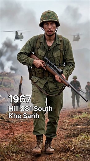 M40s, XM21s, and 900m shots : evolution of the vietnam war american sniper from 1965 to 1970