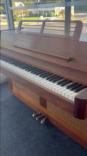 1960 Baldwin Acrosonic "mid-century" Danish Modern Spinet piano. #danishdesign #acro #baldwin