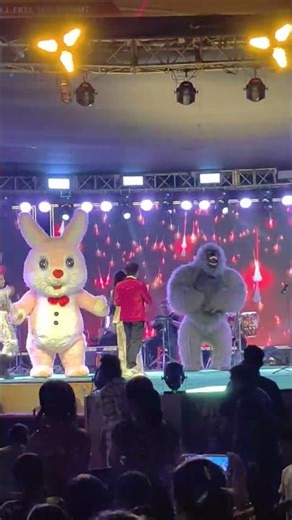 🐵🐰 Teddy Monkey & Rabbit Funny Dance | Orchestra Comedy Show |