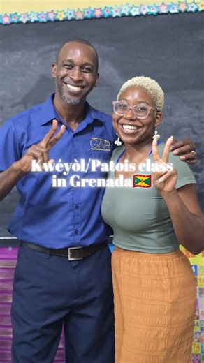 Chineme EZ. on Instagram: "Nou ka apwann Kwéyòl | We're learning Creole🇬🇩. On the heels of Creole heritage month, it seems only right to share one of my highlights from this summer. In August, I attended @myrote_473's Creole/Patois class in Grenada, an initiative sponsored by the Ministry of Social and Community Development Housing and Gender Affairs to revitalize the Lesser Antillean French-based Creole in Grenada and ensure it doesn't die with the older generation. Previously it was commonly