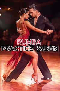 Rumba Basic Walk 25 BPM 🔥 Perfect Slow Practice for Technique