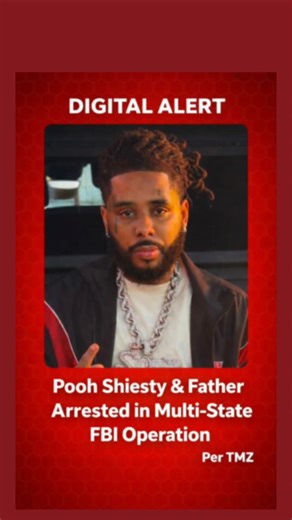 Pooh Shiesty & Father Arrested in Multi‑State FBI Operation #breakingnews #shorts #today