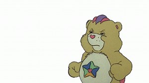Care Bear Stare True Heart Bear Sticker - Care Bear Stare True Heart Bear Care Bears - GIF සොයා ගන්න සහ බෙදා ගන්න