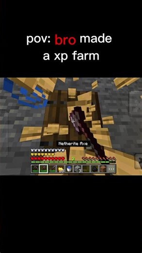 best xp farm😅🙃🤡📈 #minecraft