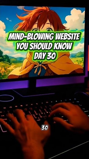 This Website Lets You Create Custom Anime Cursors Day 30 😍 #customcursor #animecursor