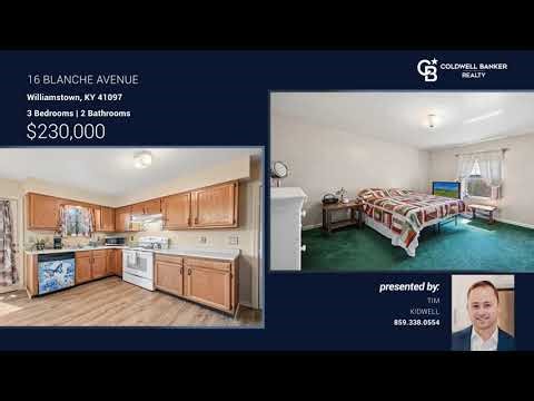 16 Blanche Avenue Williamstown, KY | ColdwellBankerHomes.com