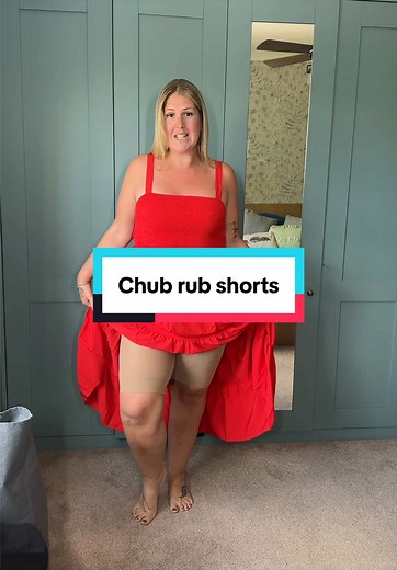 Chub Rub Shorts for Plus Size Thighs