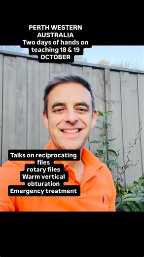 1.2K views | What’s the difference between Gold wire , Blue wire and M wire ? How do we treat Hot pulps? How do you know when to stop increasing the preparation size ?? PERTH WA Oct 18 and 19 | Specialist Endo Sydney- Clinical hacks | Facebook