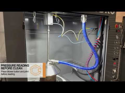 The easy set up of our DCS-20 DPF Cleaning Machine