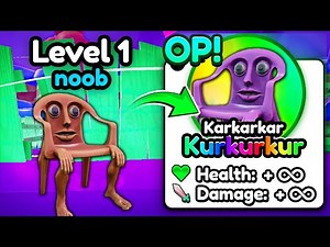 Starting Over as NOOB with KARKARKAR KURKURKUR In Brainrot Evolution!