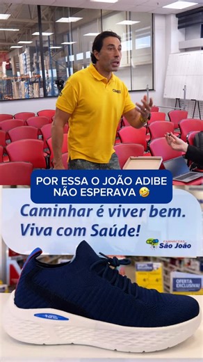 Pedro Henrique Brair on Instagram: "Lançamos o tênis São João e resolvemos colocar o João Adibe pra testar, só esquecemos de um detalhe, ele calça 44 e o tênis era 42 😅"