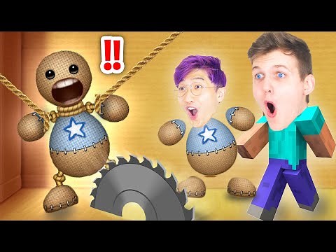 THE BUDDY vs. LANKYBOX! (Can We KICK THE BUDDY?! HILARIOUS IPAD APP GAME)