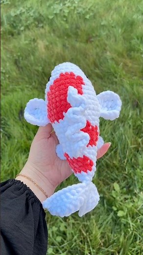 Carpe koï 🪡✨#crochet #amigurumi #crochetaddict #crocheting #crochetlove #peluche #plushies #poisson