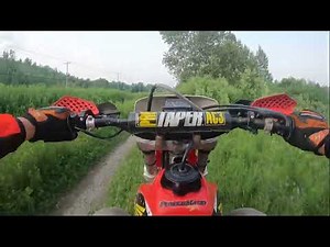 Honda XR250r Raw Trail Riding