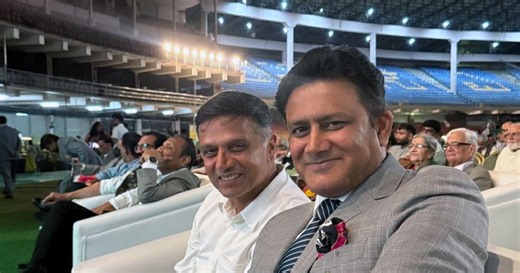 My father would be so proud that his son has an end named after him: Rahul Dravid
