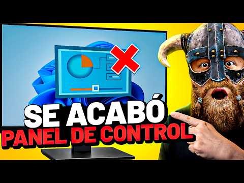 SE ACABÓ el Panel de Control :Microsoft AHORA SÍ lo quita de Windows 11😮