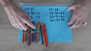 Building an awareness of the different computation strategies is critical! The use of manipulatives creates excellent cognitive connections - yes mathematics is extremely visual! #handsonlearning #themathematicsguy #ltdmathematics #education #learning #school #motivation #students #student #knowledge #teacher #children #kids #teaching #success #community #teachers #inspiration #teachersofinstagram #educationmatters #career #educational #fun #onlinelearning #leadership #mathsonline #mathstutoring