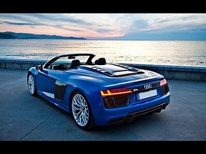 2017 Audi R8 V10 Spyder - FIRST DRIVE - Launch, exterior, interior, soundcheck, driving etc