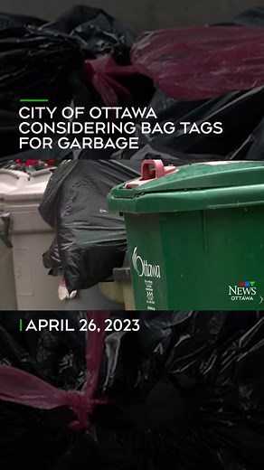 The city of Ottawa is considering a bag tag program for garbage bags, as it looks to keep the Trail Road Landfill open longer. #fyp #ottawa #ottnews #ottawagarbage #garbageopinions