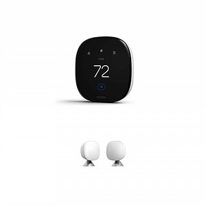 ecobee Smart Thermostat Enhanced with Smart Sensor 2-Pack Bundle - Programmable Wifi Smart Thermostat - The Home Depot